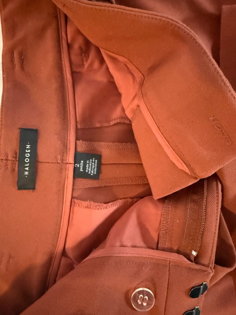 Halogen Rust Ankle Pant - Picture 3 of 4